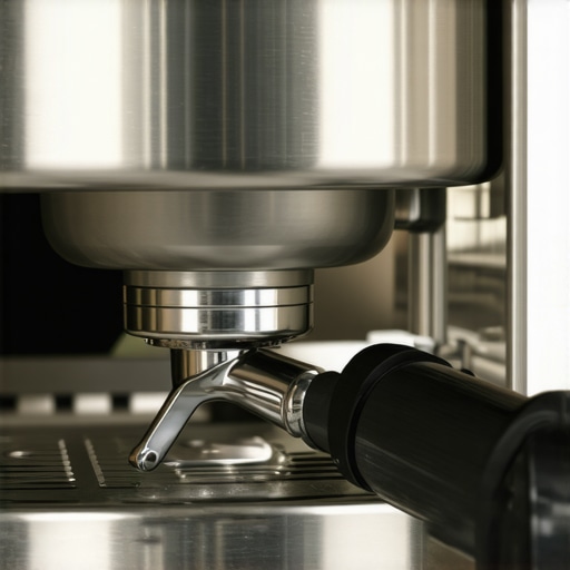 A detailed view of the boiler and heating elements inside an espresso machine showing insulation and wiring.