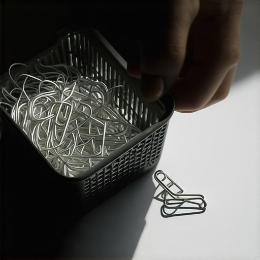 The Paper Clip Trick for Clearing a Clogged Basket in Seconds