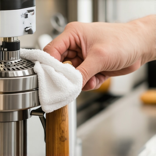 How to Clean Your Portafilter Handle Without Damaging the Wood