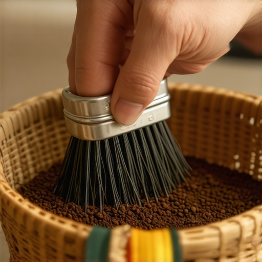 The 5-minute basket scrub that removes rancid coffee oil build-up