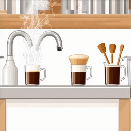 The proper sequence for cleaning barista tools after every shift