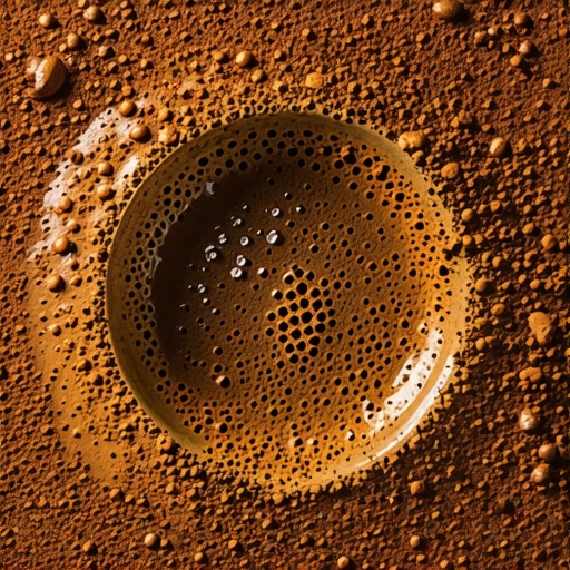 Why Your Coffee Puck Looks Like it Has a Crater in the Middle