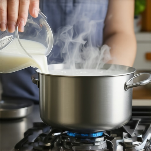 Why Your Milk Tastes Burnt Even When the Temperature Is Right