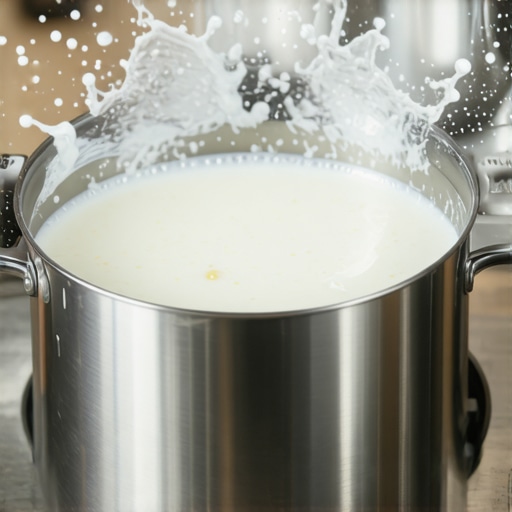 Why your milk is splattering everywhere during the stretch phase