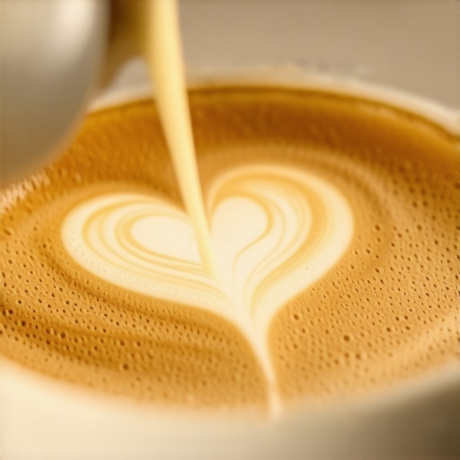The Move That Makes Latte Art Hearts Easier to Pour