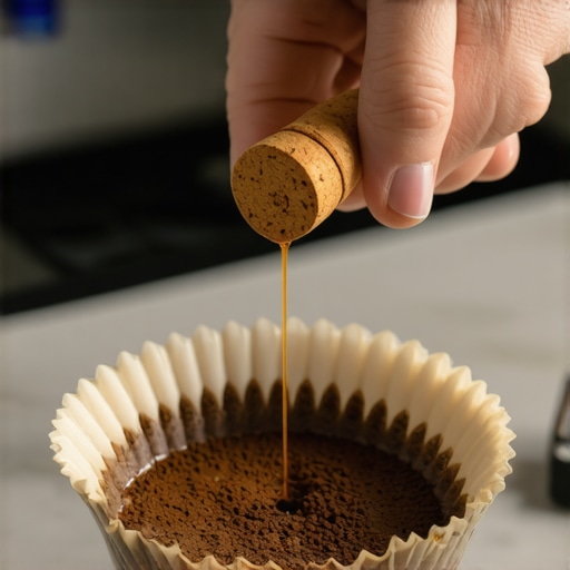 The Simple Cork Trick for Ground Coffee Distribution