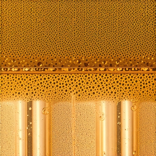 A close-up shot of a bottomless portafilter showing espresso channeling and uneven flow during a shot.