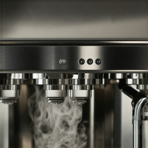 Checking Steam Quality for Perfect Microfoam Barista testing an espresso machine steam wand to differentiate between wet and dry steam.