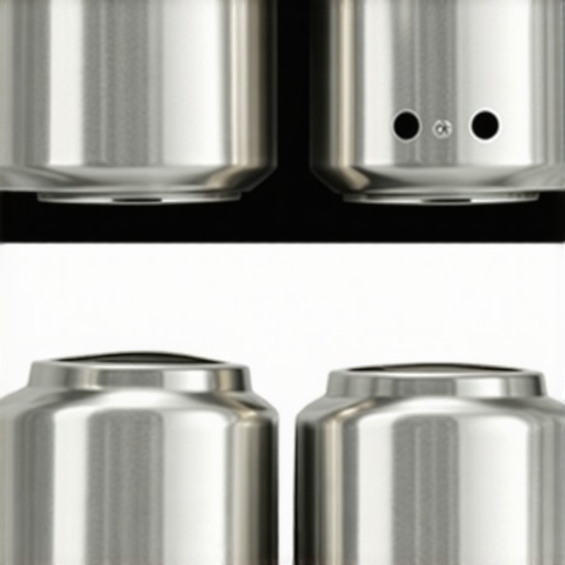Close-up of different steam wand tip designs for espresso machines.