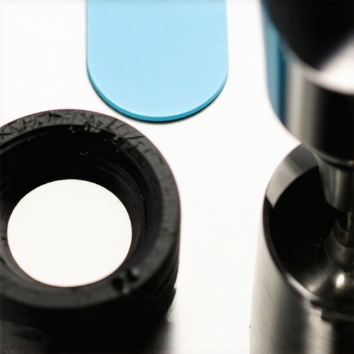 A side-by-side comparison of a brittle, failing EPDM rubber gasket and a durable silicone replacement for an espresso machine.