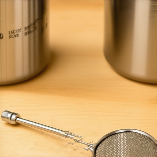 Close up of food grade lubricant and tools for espresso machine maintenance