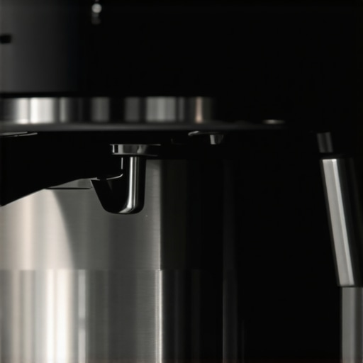 A clean espresso group head and maintenance gear for home baristas.