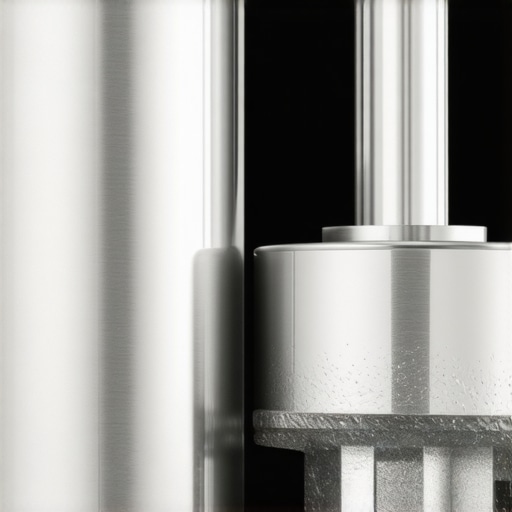 Close-up of seasoned coffee grinder burrs showing precision metal edges.