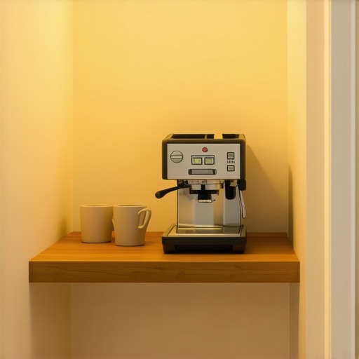 How to Set Up a Dedicated Coffee Station in a Narrow Hallway