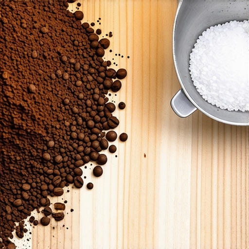 A close up of espresso grounds showing the fine texture required for proper extraction.