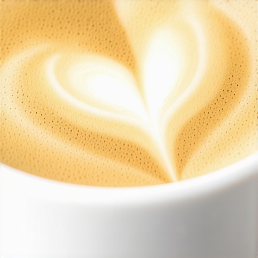 A barista pouring glossy steamed soy milk into a cup of espresso showing perfect microfoam texture.