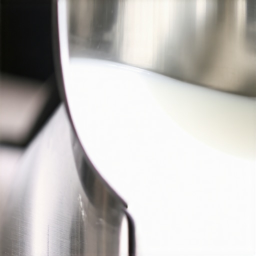 The Trick to Swirling Milk Without Splashing Out of the Pitcher