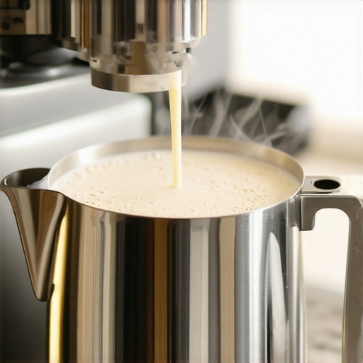 The trick to steaming soy milk without it curdling