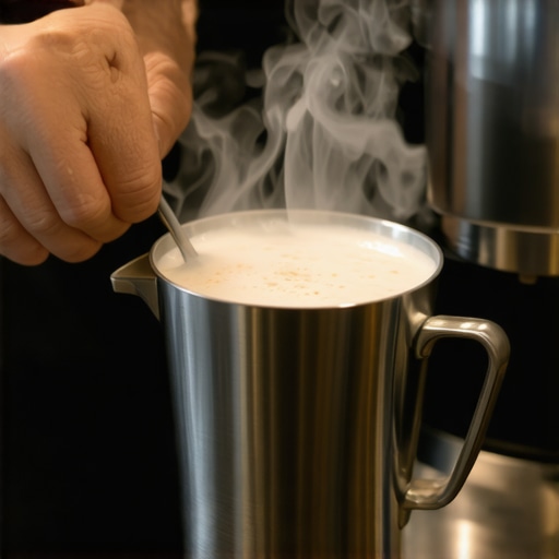Why Your Milk Pitcher Position Is Ruining Your Texture